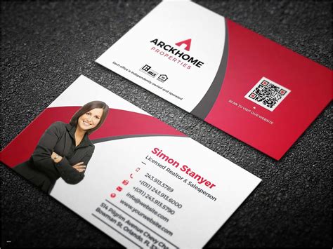 Real Estate Business Cards Templates