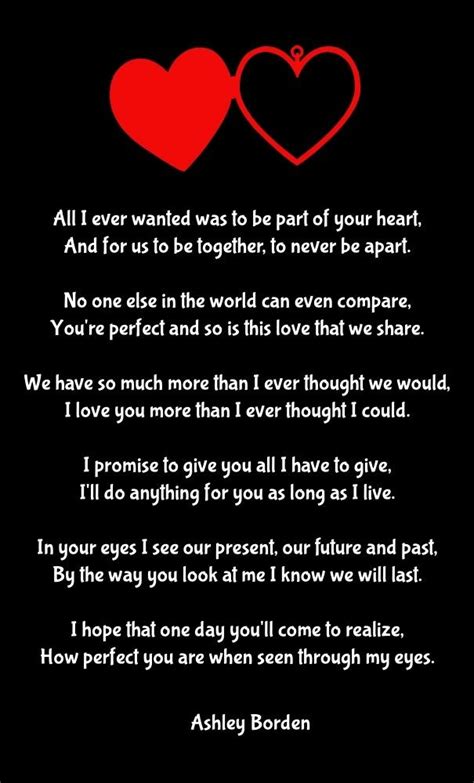 Cute Couple Heart Touching Love Poem Diary Love Quotes