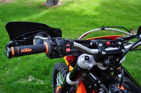 Highway Dirt Bike Mirrors Guards And Clamp