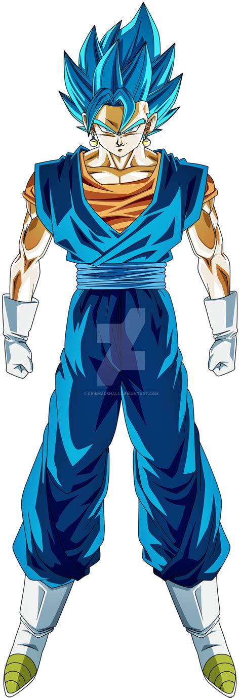 Vegetto Ssj Blue Personajes De Dragon Ball Personajes De Goku