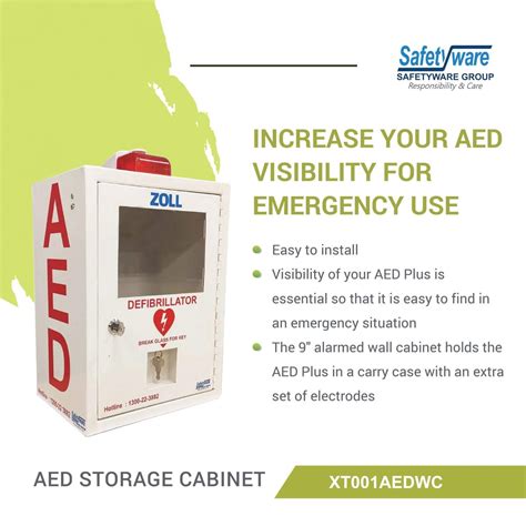 Safetyware First Aid Products Zoll Aed Wall Cabinet
