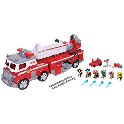 Paw Patrol Ultimate Fire Truck With 6 Pups