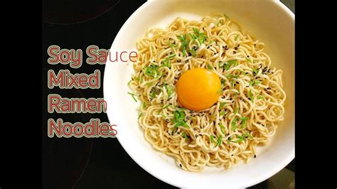 · since we made the shoyu and miso ramen videos, people have asked us how to make the ramen eggs. How to make Soy Sauce Mixed Ramen Noodles with Egg Yolk ...
