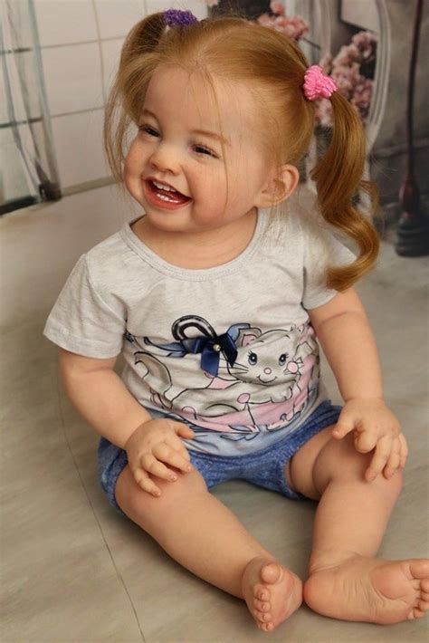 Cammi Reborn Vinyl Doll Kit By Ping Lau Toddler Dolls Real Life Baby