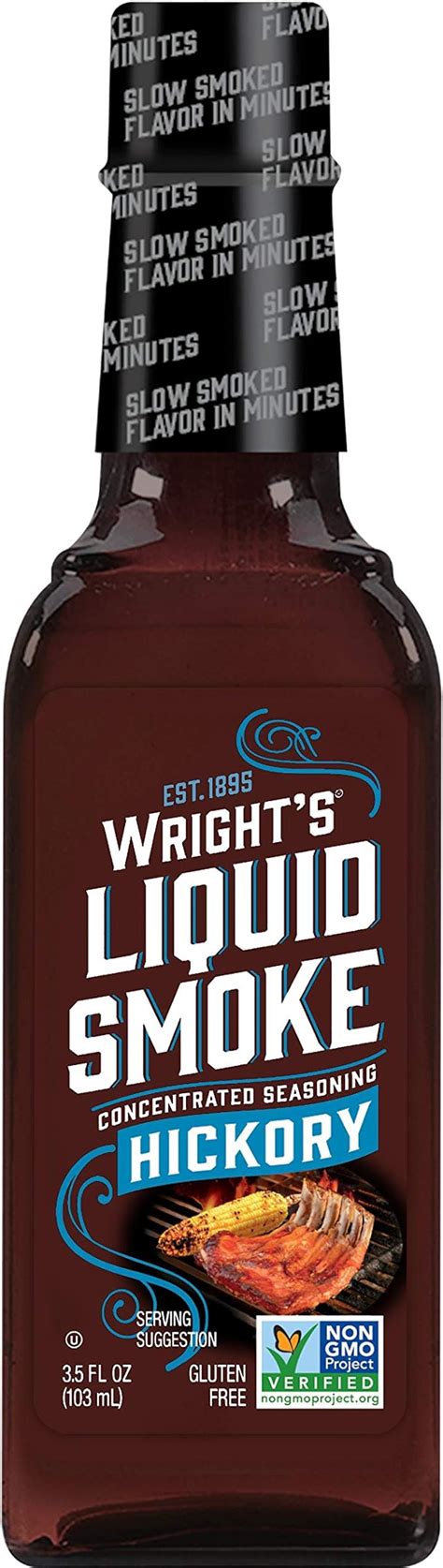 Wrights Liquid Smoke Hickory 103 Milliliter Amazon Co Uk Grocery