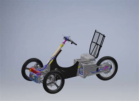 Digital Prototype Of Velometro Mobilitys Veemo Vehicles Tricycle Pedal
