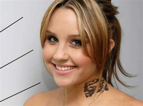 Amanda Bynes From Chris Brown Neck Tattoo Memes E News