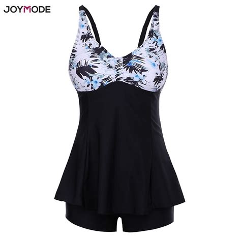 Joymode 2019 Plus Size Womens Swimsuit One Piece Swimming Dresses Suit