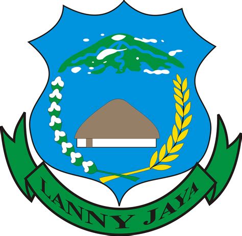 Logo Kabupaten Lany Jaya Vector Cdr And Png Hd Gudril Logo Tempat Nya