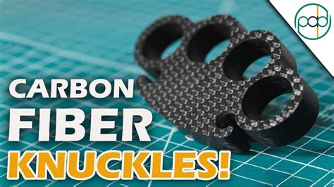 How To Make Carbon Fiber Knuckles Diy Brass Knuckles Vidoe