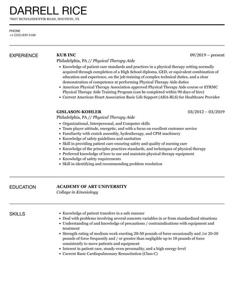 physical therapy aide jobs nyc - Kristeen Milne