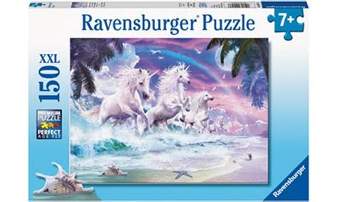 Ravensburger 10057 6 Unicorns On The Beach Puzzle Mas Hobbies