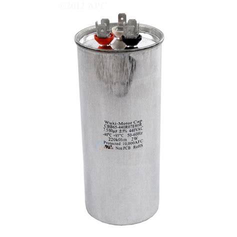 Pentair Capacitor Model 70 90 110 120 120hc 140 140hc Only