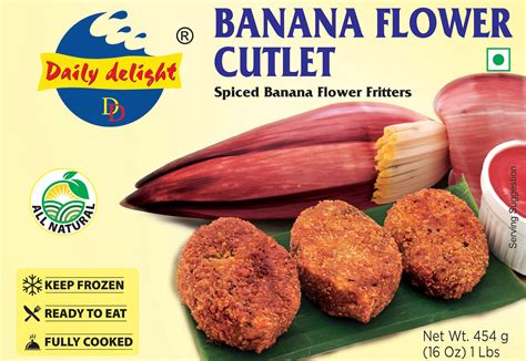 Cutlet Banana Flower Daily Delight