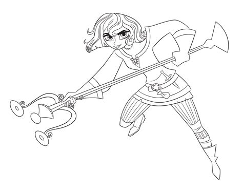 Tangled The Series: Coloring pages - YouLoveIt.com