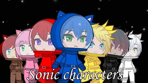 Sonic Characters Plays Among Usgacha Club Old Youtube