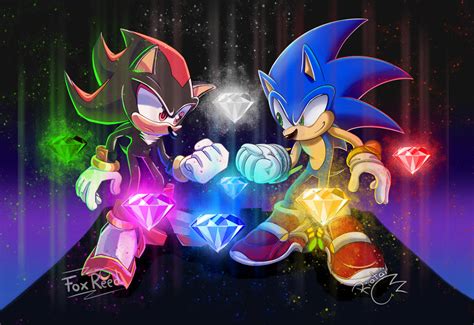 Sonic And Shadow Collab With Foxreed By Riotaiprower On Deviantart