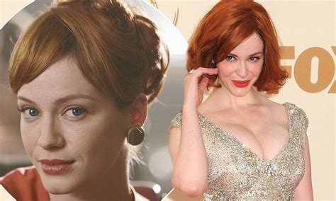 Christina Hendricks Is A Sixties Sex Bomb As She Accepts Another Role From That Era Daily Mail