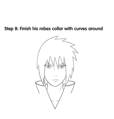 How To Draw Sasuke Easy Step By Step Tutorial Fantasy Topics