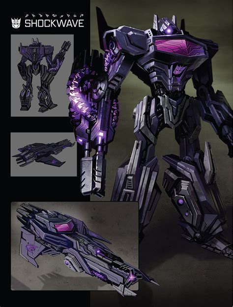 Art Of Fall Of Cybertron Shockwave Transformers Artwork