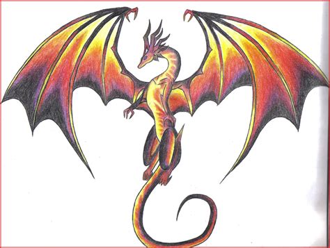 If you want to design a dragon on your own, first pick what type you want to draw. Pencil Dragon Sketch at PaintingValley.com | Explore ...