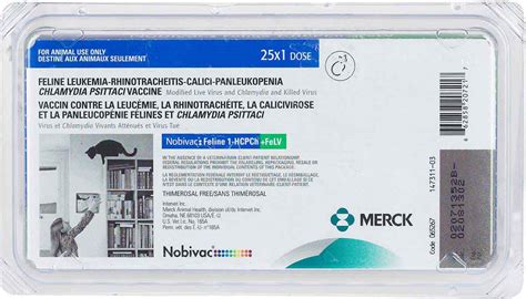 Fuller, the virus can be shed through a cat's bodily secretions, including saliva, nasal discharges. Nobivac Feline 1-HCPCh + FeLV (Eclipse 4+FeLV) Merck ...