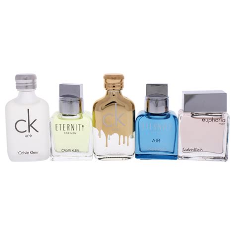 Calvin Klein Calvin Klein Deluxe Fragrance Collection Men 5 Pc Mini