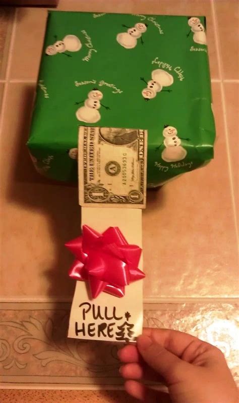 Include a hammer so they can break it open. 6 creative ways to give money | Christmas | Pinterest