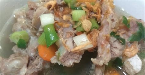 2 buah asam kandis atau asam jawa. 66 resep sup tulang kambing enak dan sederhana - Cookpad