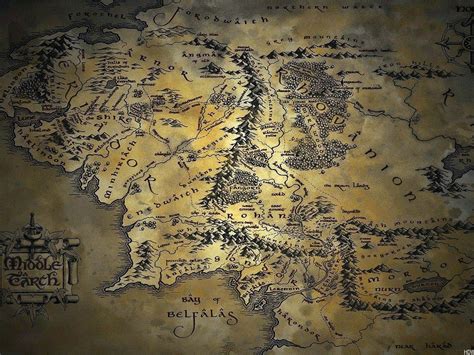 Lotr Map Wallpapers Top Free Lotr Map Backgrounds Wallpaperaccess