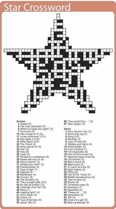 Funster crossword puzzle book for adults: 20 Fun Printable Christmas Crossword Puzzles ...