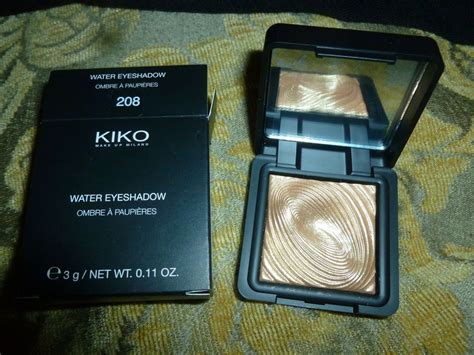 New Kiko Milano Water Eyeshadow 208 Light Gold Mac Whisper Of Guilt