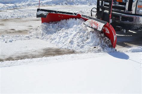 Snow Plowing Plow Blade Green Thumb Advice
