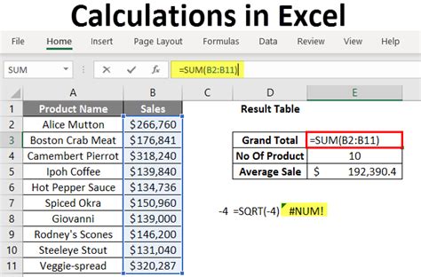 In excel 2003 and earlier, you can use the sumproduct function to calculate a total for rows that meet two or more criteria. Calculations in Excel | Learn How to Use Excel to Calculate?