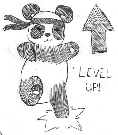 Level Up Panda By Alchemyfox On Deviantart