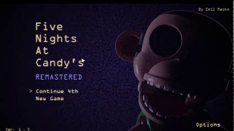 Five Nights At Candys Remastered Noche 3 Completada Por Fin D Youtube
