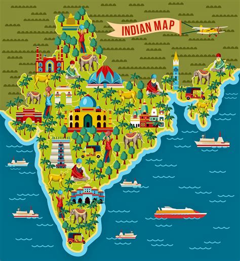 Tourist Map Of India Vrogue