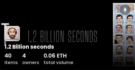 12 Billion Seconds Collection Opensea