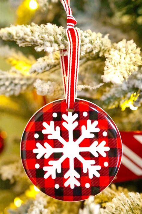 25 Cricut Christmas Ornament Ideas Sarah Maker