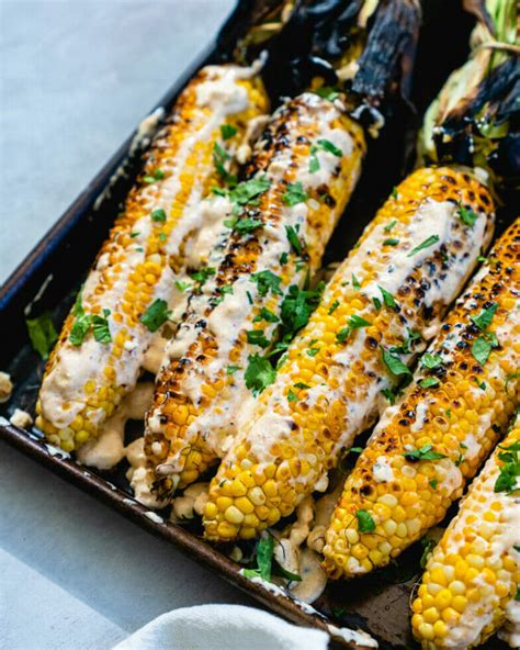Grilled Mexican Corn With Mayo A Couple Cooks
