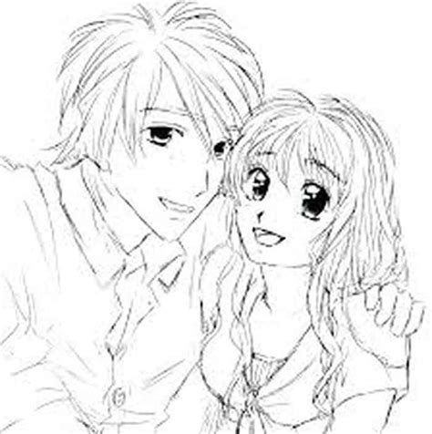 Anime Couple Coloring Pages Cartoon Coloring Pages Anime Kawaii Anime