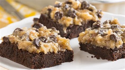 Maybe you would like to learn more about one of these? Rich German Chocolate Brownies recipe from Betty Crocker