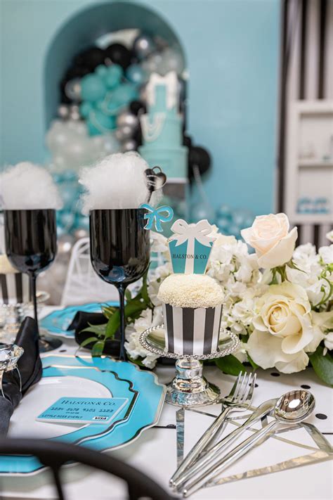 Glamorous Tiffany And Co Inspired Birthday Party Inspired By This