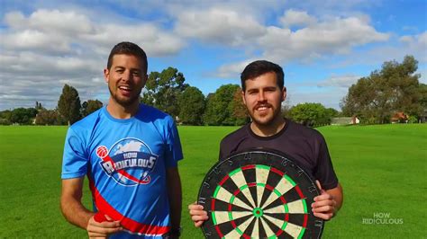 watch these guys play darts like a boss and hit the bullseye every time they aim even from
