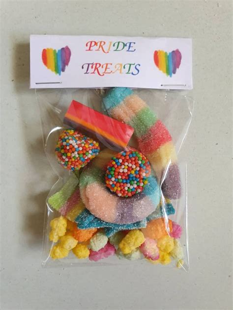 Pride Sweet Favours Rainbow Candy Etsy