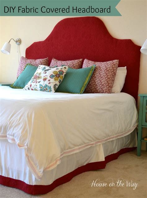 You can make this fabric headboard for any size bed. DIY Fabric Covered King Size Headboard | Hometalk