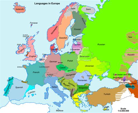Languages In Europe Vivid Maps