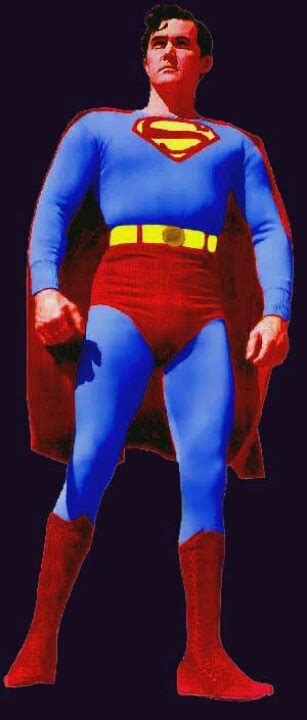 The Legendary Kirk Alyn As Superman From The Great Movie Serial Era He