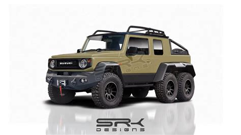 Feast Your Eyes On This Breathtaking 6x6 Suzuki Jimny The Drive