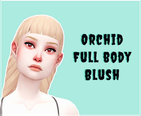 Sims 4 Cc Body Blush